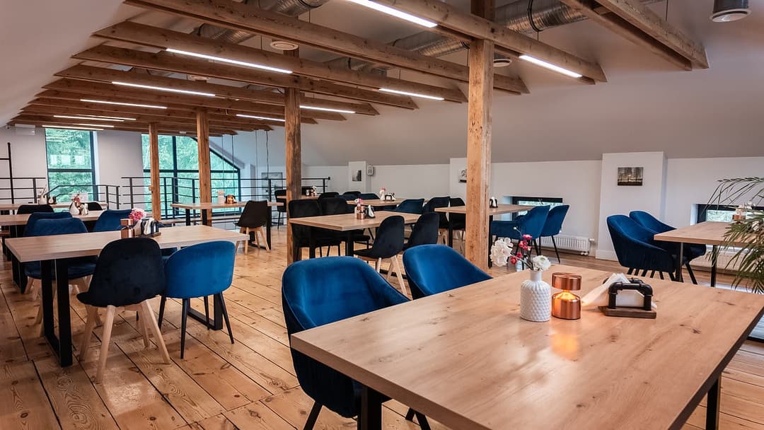 Szczegóły wystroju bistro